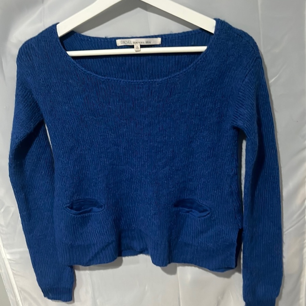 Blue sweater